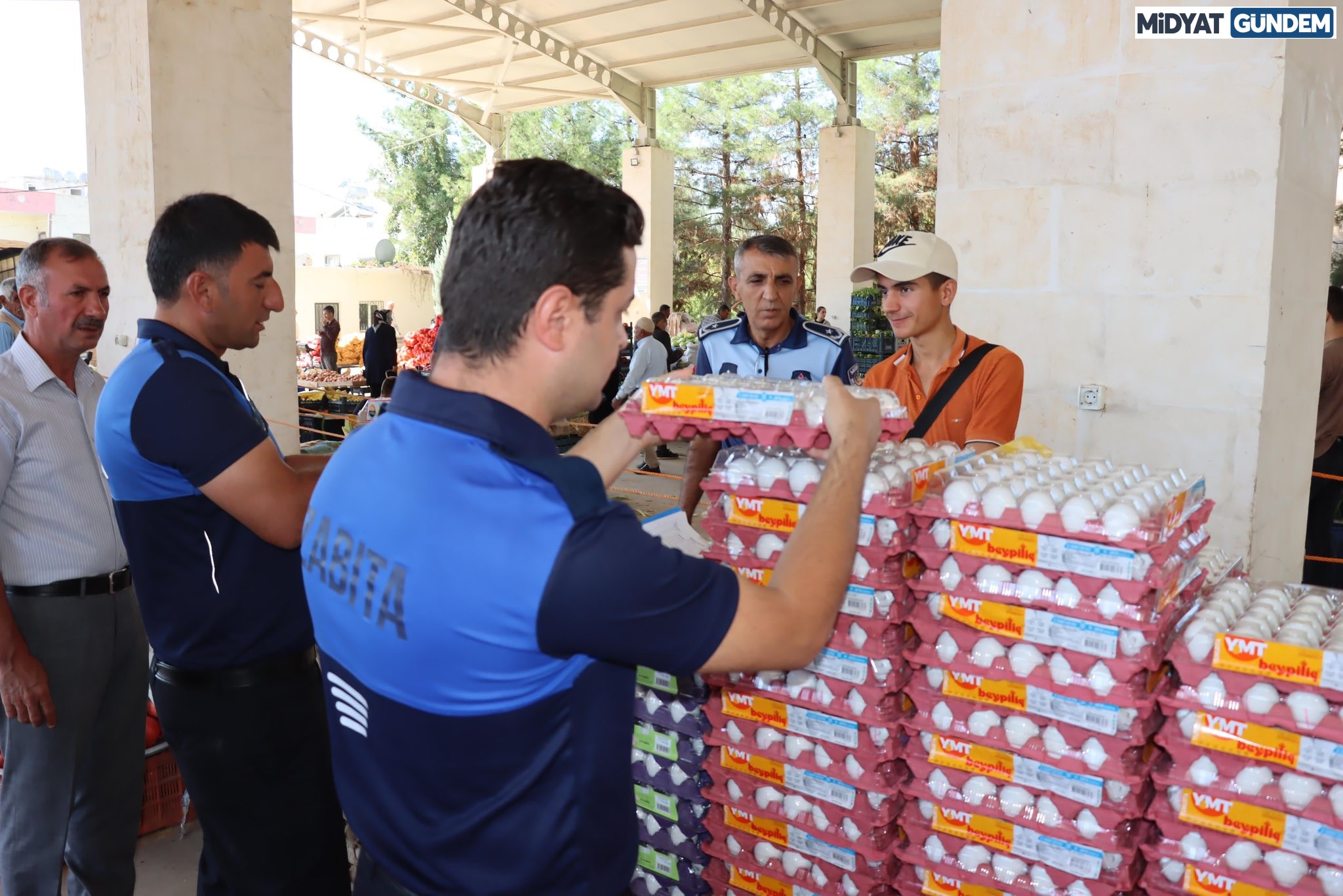 Midyat Belediyesi Zabıta Müdürlüğü'nden Pazar Denetimi (2)