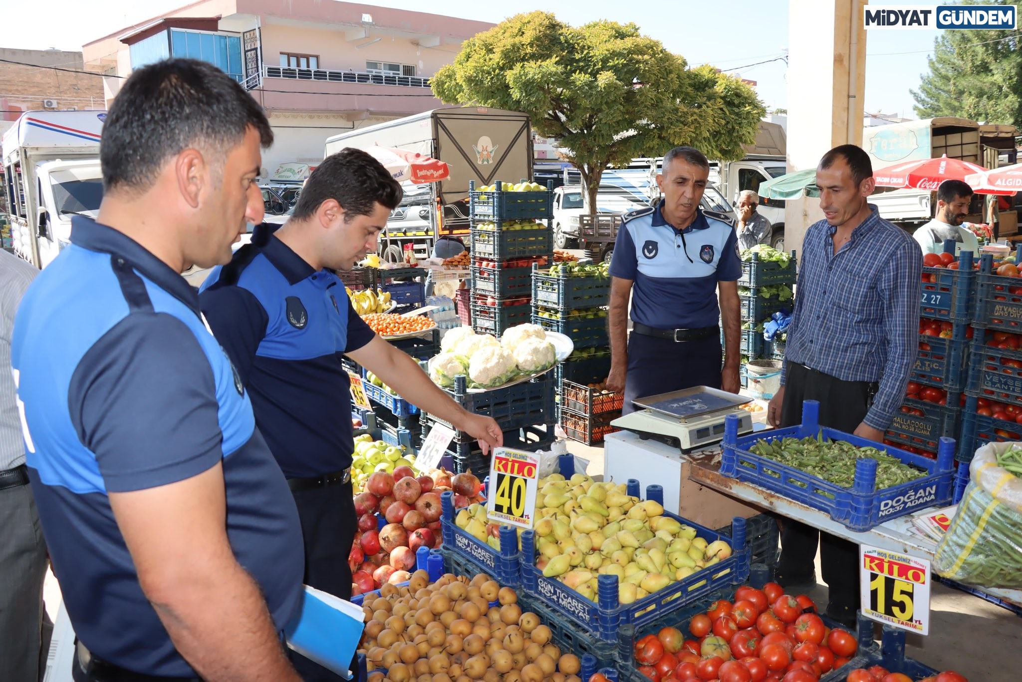 Midyat Belediyesi Zabıta Müdürlüğü'nden Pazar Denetimi (5)