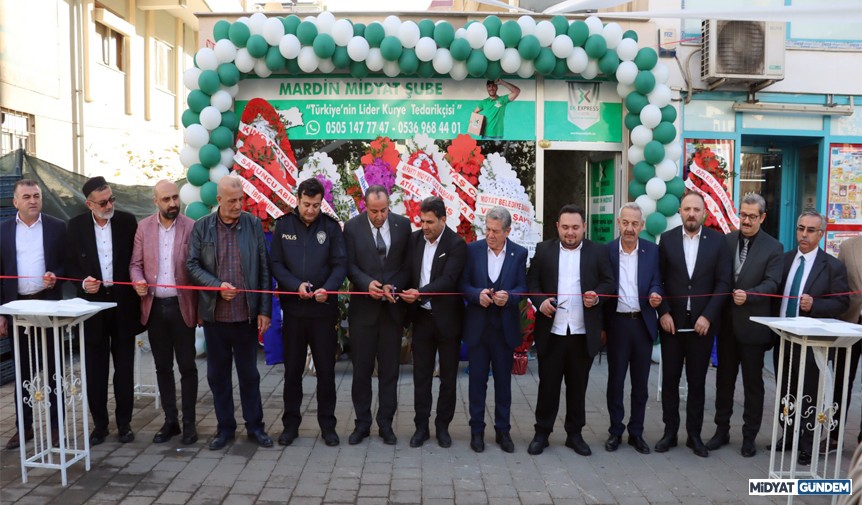 Bk Express Midyat Şubesinin Açılışını Gerçekleşti