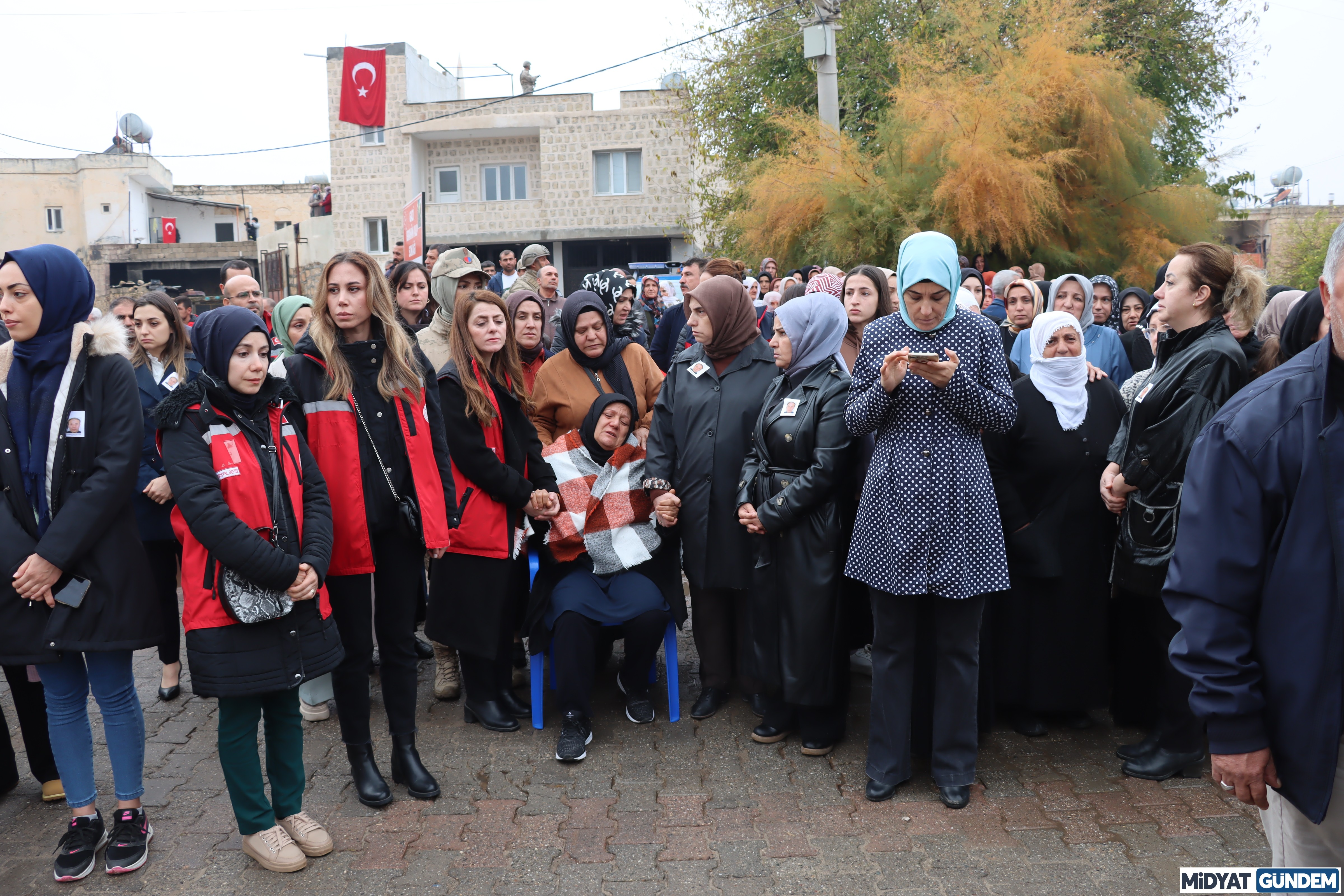 15 Temmuz Gazisi Halil Algan, Midyat’ta toprağa verildi