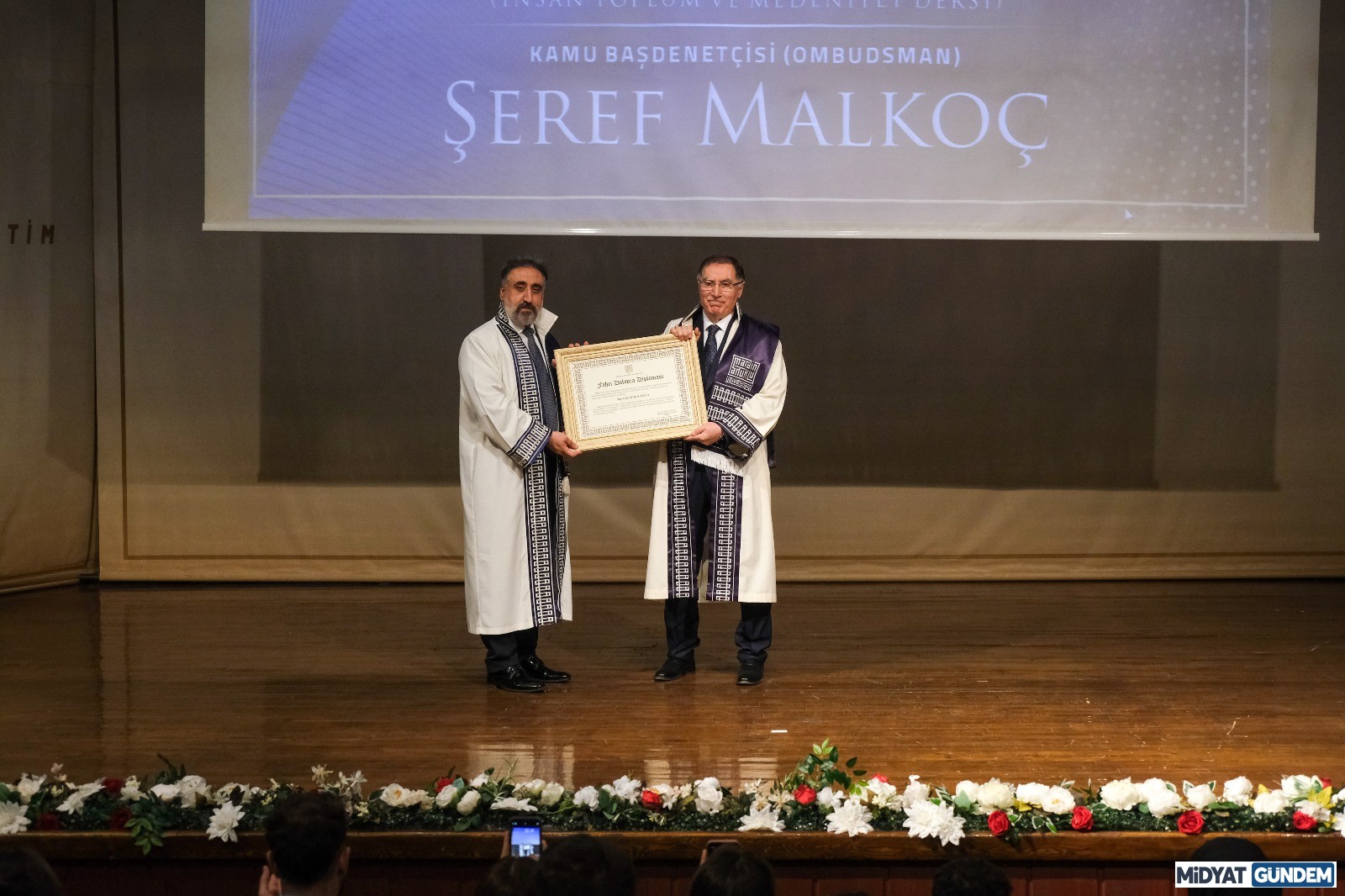 Maü’den Kamu Başdenetçisi Şerif Malkoç’a Fahri Doktora Ünvanı (3)