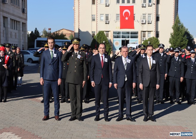 Midyat’ta 10 Kasım Atatürk’ü Anma Töreni Gerçekleşti1