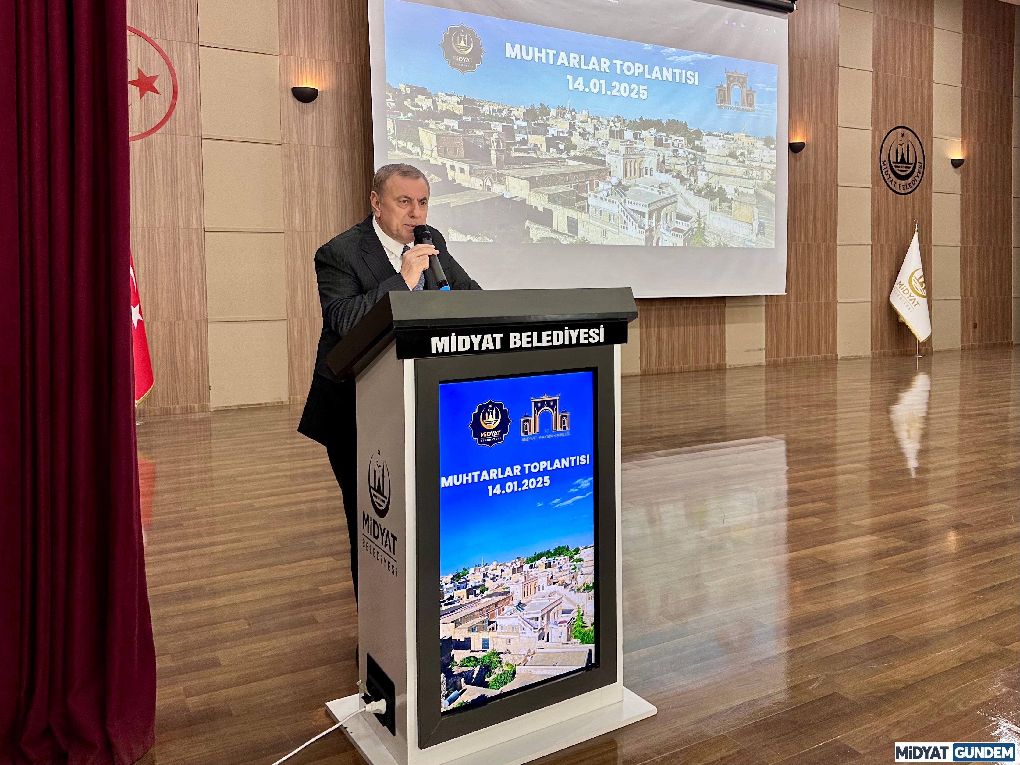 Midyat İlçe Belediye Başkanı Veysi Şahin