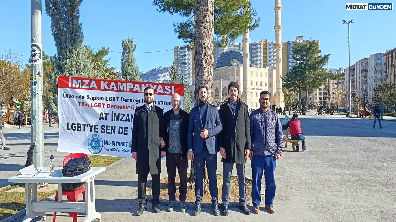 Mil Diyanet Sen’ Mardin Şubesinden İmza Kampanyası