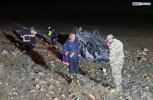 Midyat Batman Yolunda Feci Kaza 2 Kişi Hayatını Kaybetti