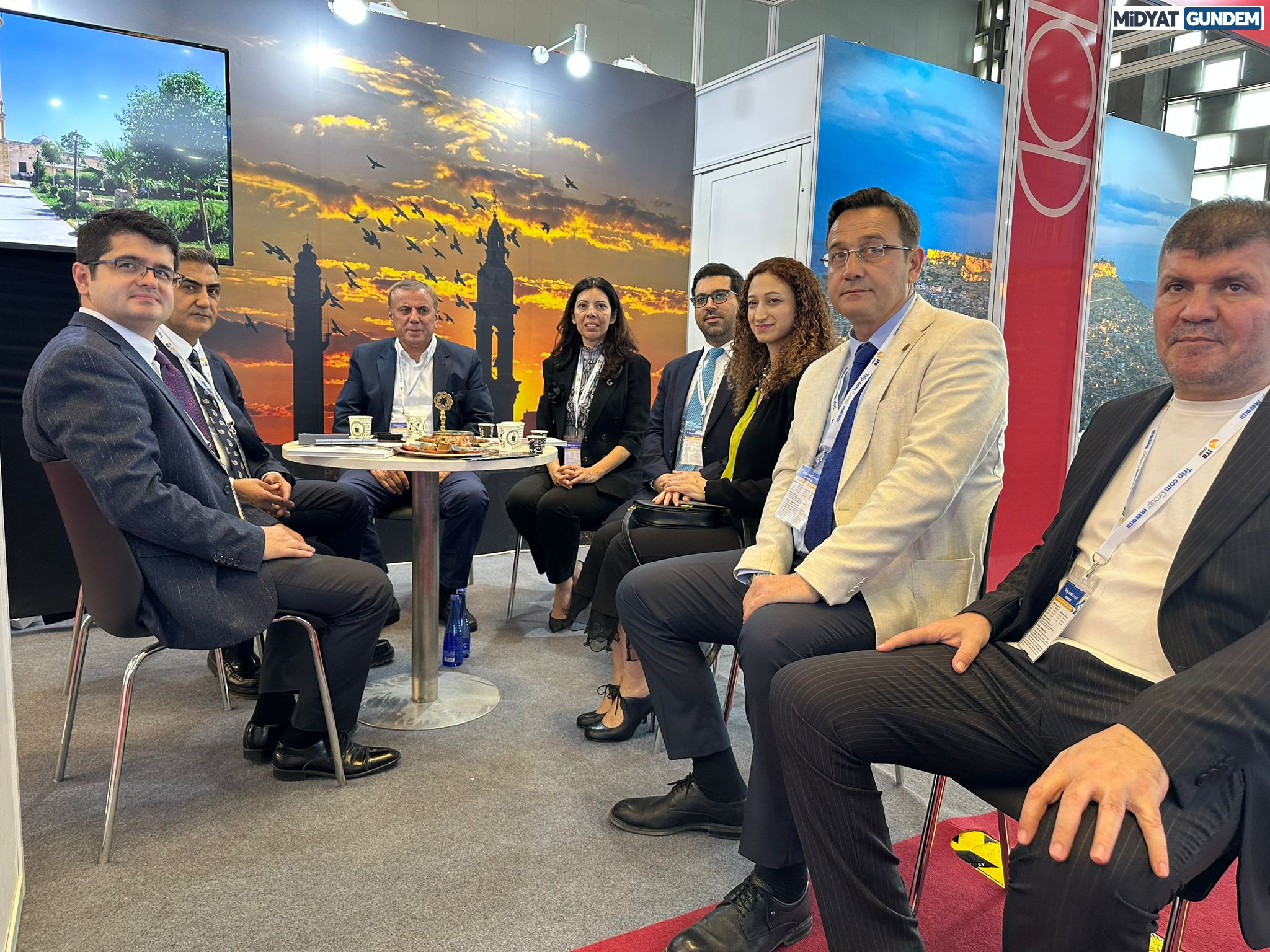 Midyat Belediye Başkanı Şahin, Itb China Turizm Fuarı’nda (1)
