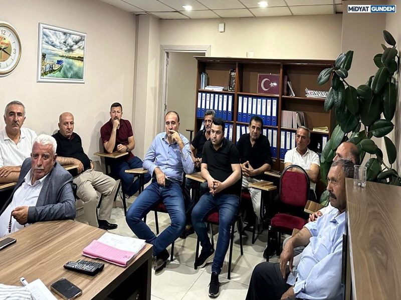 Midyat Özel Halk Otobüsleri Derneği'nde Aydın Güven Tazeledi (2)