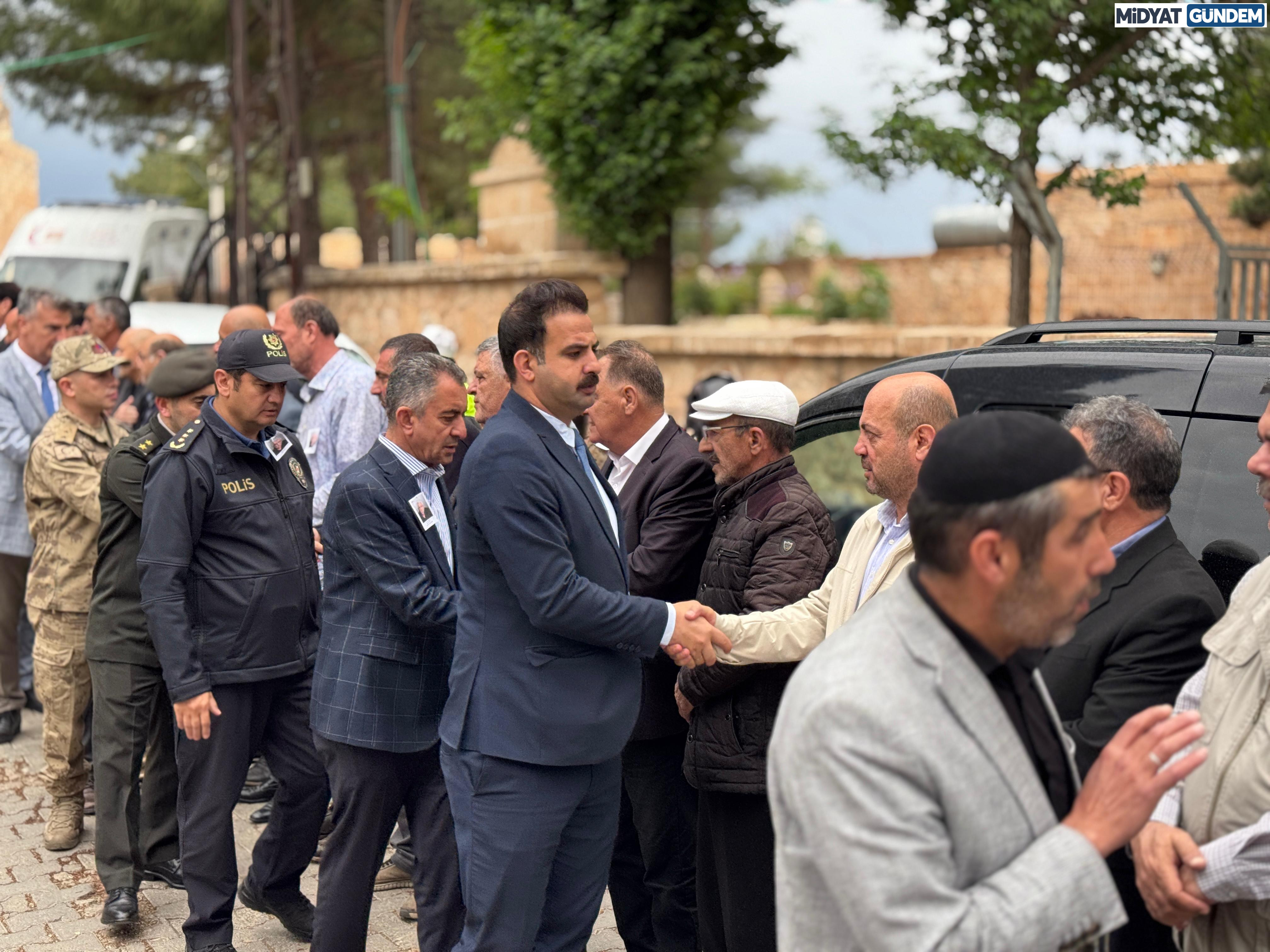 Midyat'ta Kıbrıs Gazisi Son Yolculuğuna Uğurlandı (3)