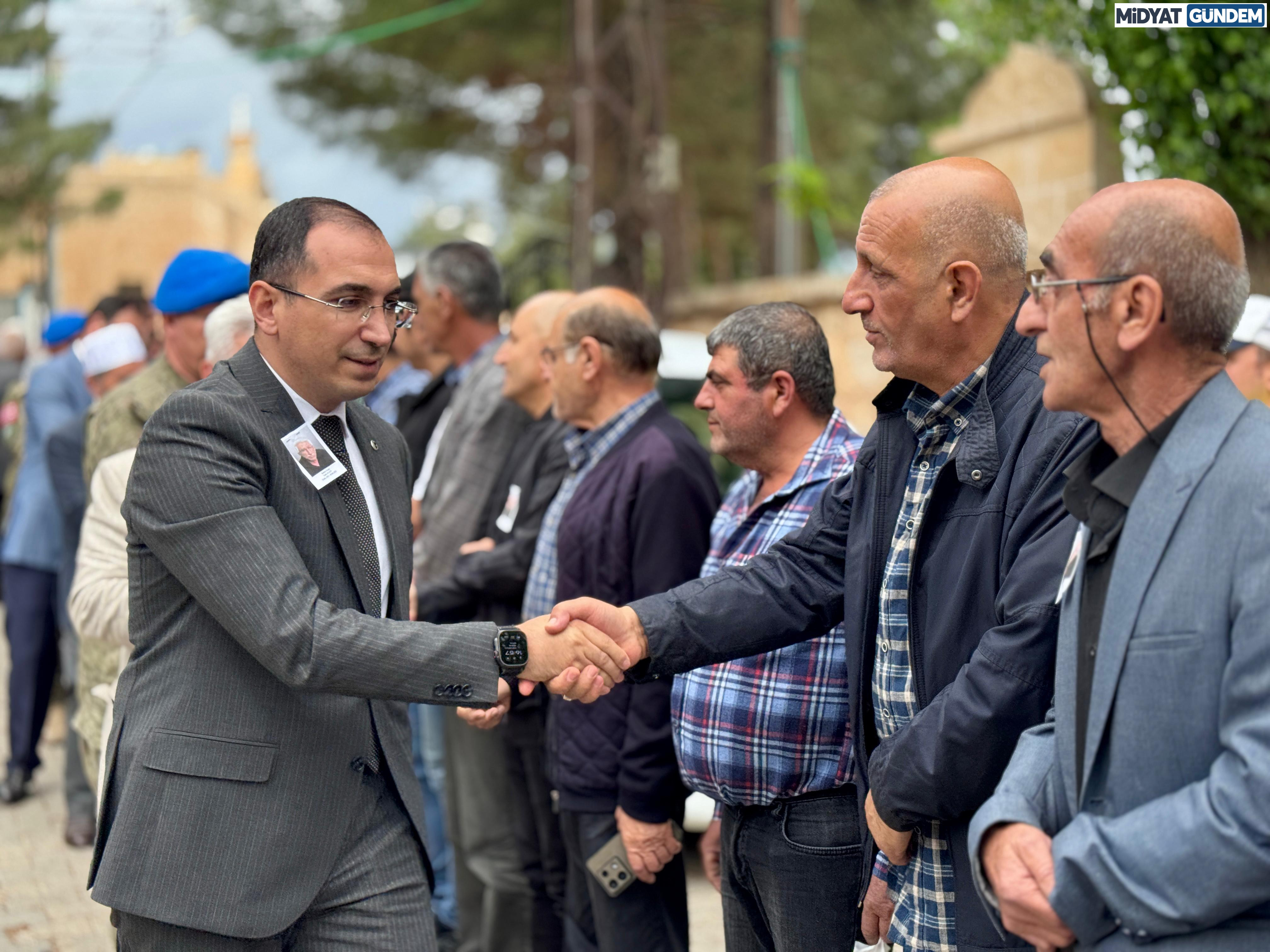 Midyat'ta Kıbrıs Gazisi Son Yolculuğuna Uğurlandı (4)