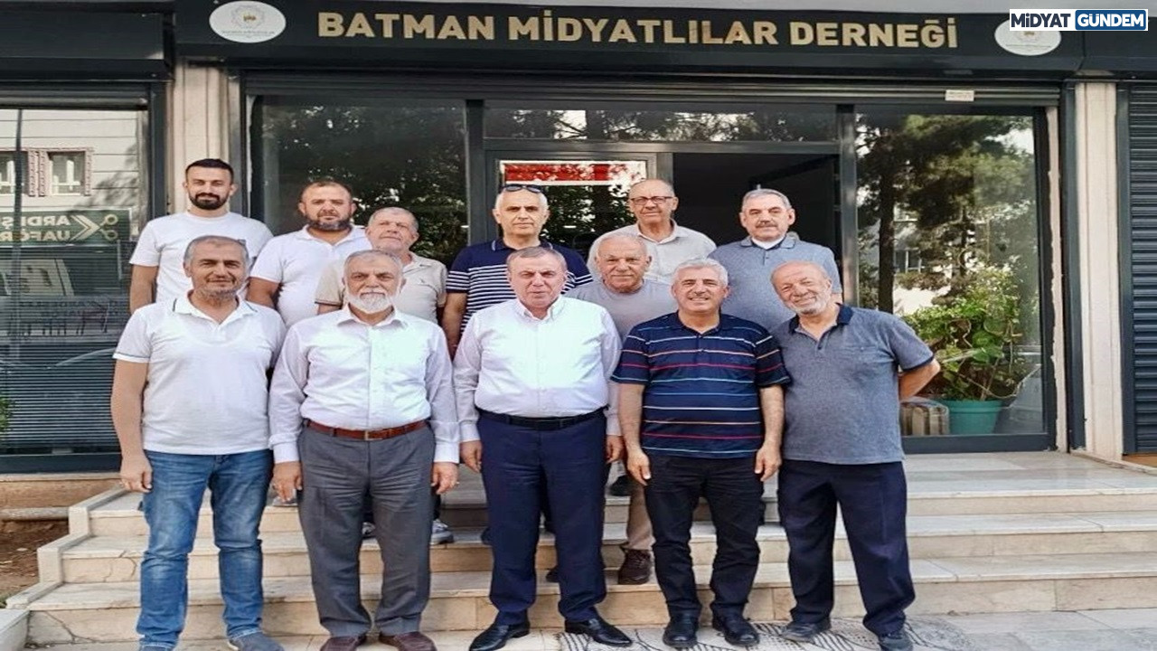 Başkan Şahin, Batman Midyatlılar Derneği’ne Ziyaret