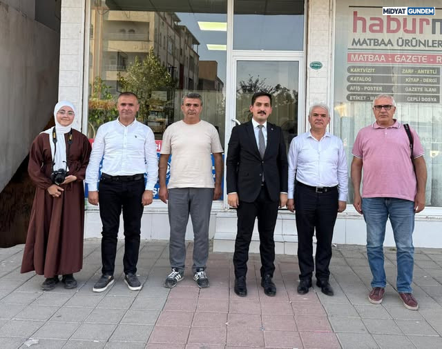 Dargeçit Kaymakamı İpek’ten Midyat’ta Basın Ziyareti+