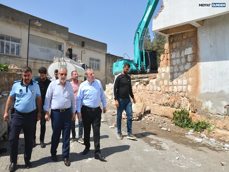 Kaçak Yapılara Geçit Yok! Midyat’ta Tarihi Dokuya Sahip Çıkılıyor (7)