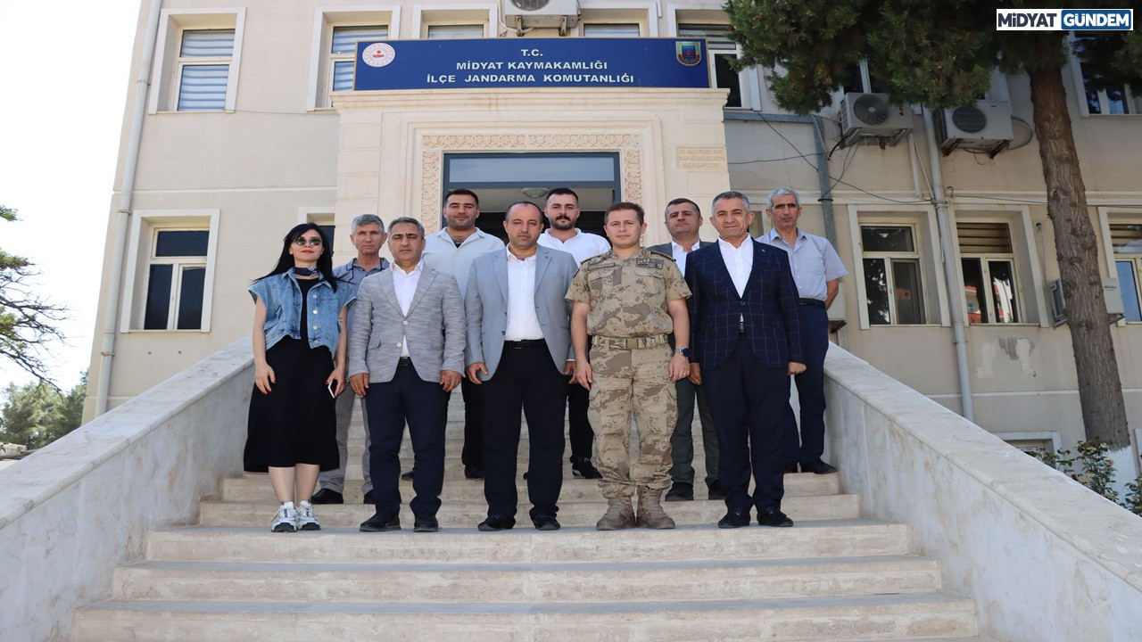 Midyat Belediyesi’nden Jandarma Teşkilatına Anlamlı Ziyaret (3)