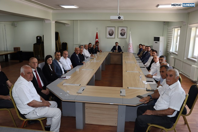 Midyat’ın Yeni Kaymakamı Mehmet Kaya Görevine Başladı1