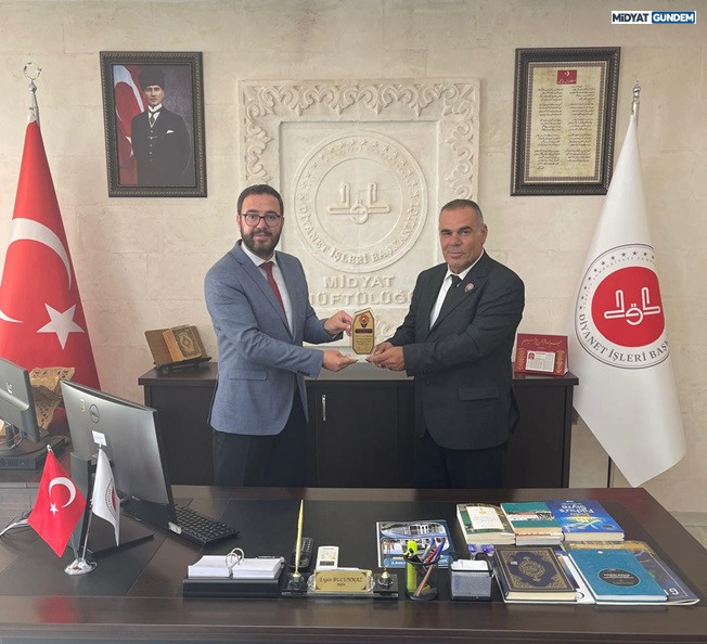 Ter Der Midyat Şubesi Protokol Ziyaretlerinde Bulundu Ergun Bulunmaz