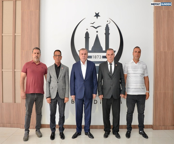 Ter Der Midyat Şubesi Protokol Ziyaretlerinde Bulundu Midyat Belediye Başkanı Veysi Şahin