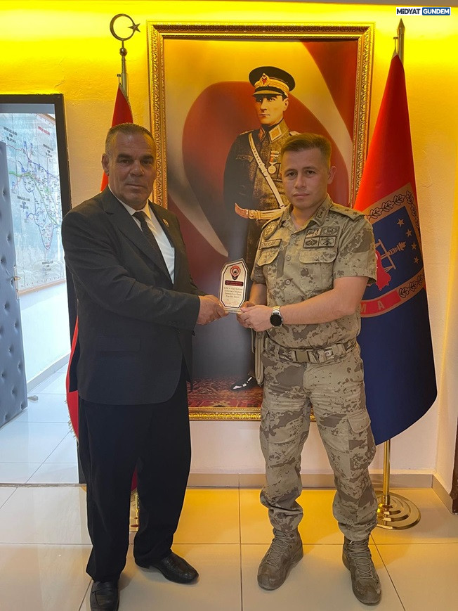 Ter Der Midyat Şubesi Protokol Ziyaretlerinde Bulundu Volkan Şenocak