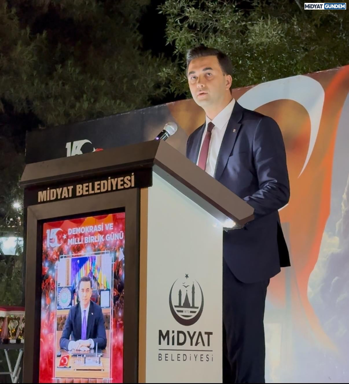 Midyat, 15 Temmuz’da Tek Yürek Oldu Mehmet Kaya