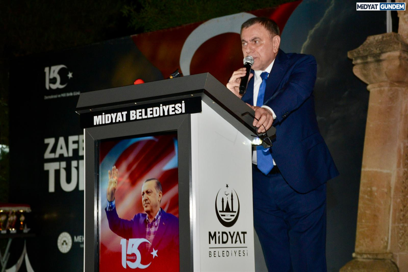 Midyat, 15 Temmuz’da Tek Yürek Oldu Veysi Şahin