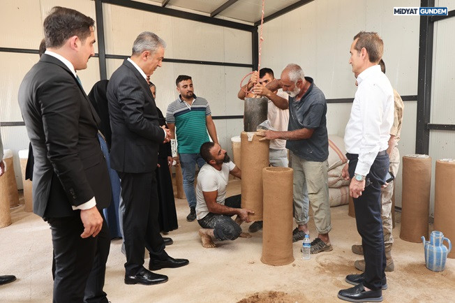 Mardin’de Geleneksel Arı Kovanı Üretim Projesi Başladı-1