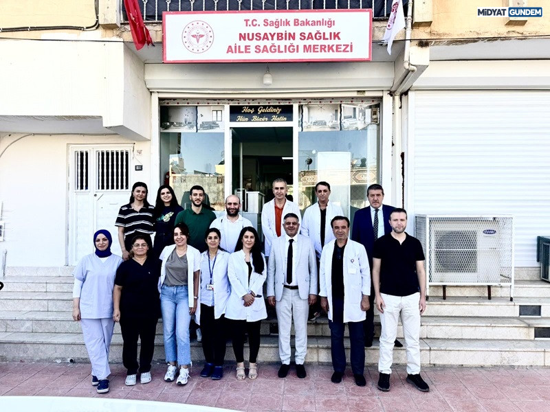 Dr. Saffet Yavuz’dan Nusaybin’de Sağlık Merkezi Ziyareti