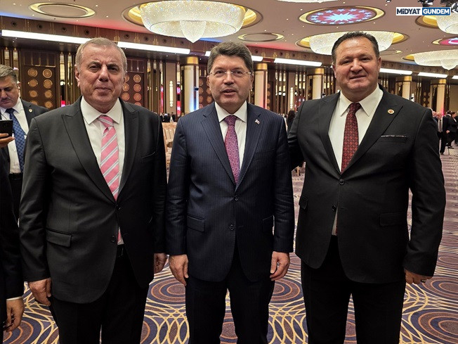 Midyat Belediye Başkanı Veysi Şahin, Cumhurbaşkanlığı Külliyesi’ndeki 29 Ekim Resepsiyonuna Katıldı B