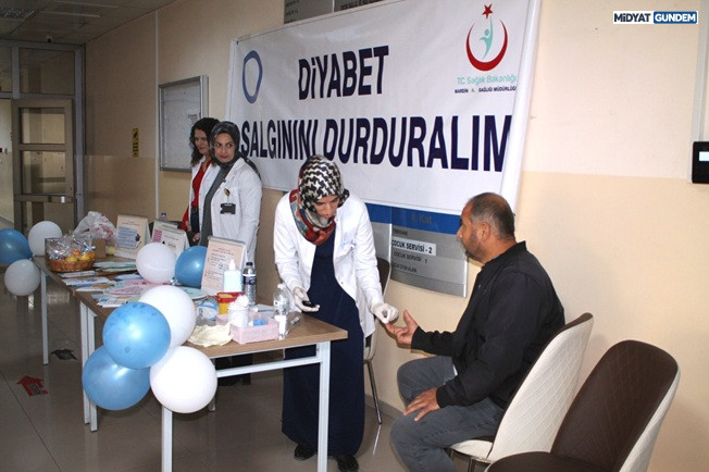 Midyat’ta 14 Kasım Dünya Diyabet Günü Kutlandı (3)