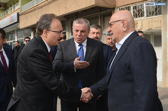 Valilerden Midyat Belediye Başkanı Veysi Şahin’e Taziye Ziyareti2