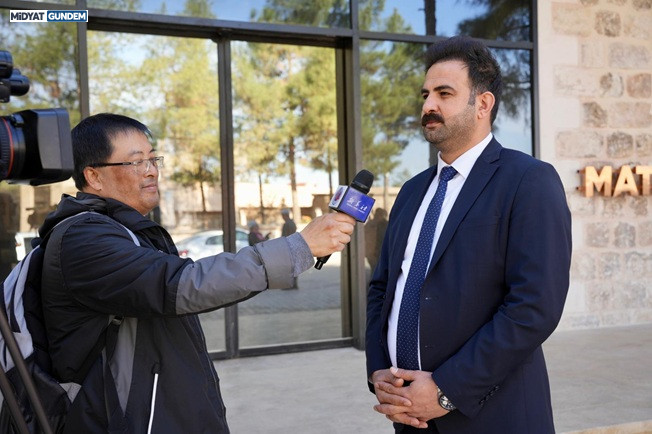 Çin Ajansı Xinhua, Midyat'ın Tarihini İnceledi (3)