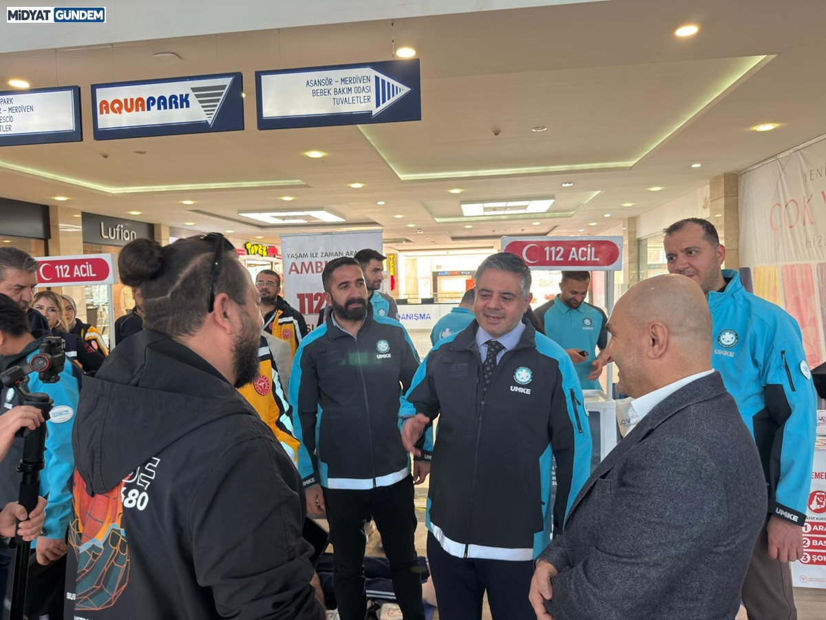 Mardin Movapark'ta Hayat Kurtaran Bilinç 112 Haftası'nda Oed Vurgusu (1)