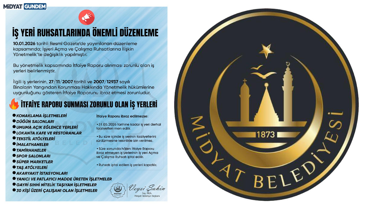 İşletmeler İçin İtfaiye Raporu Dönemi Başladı