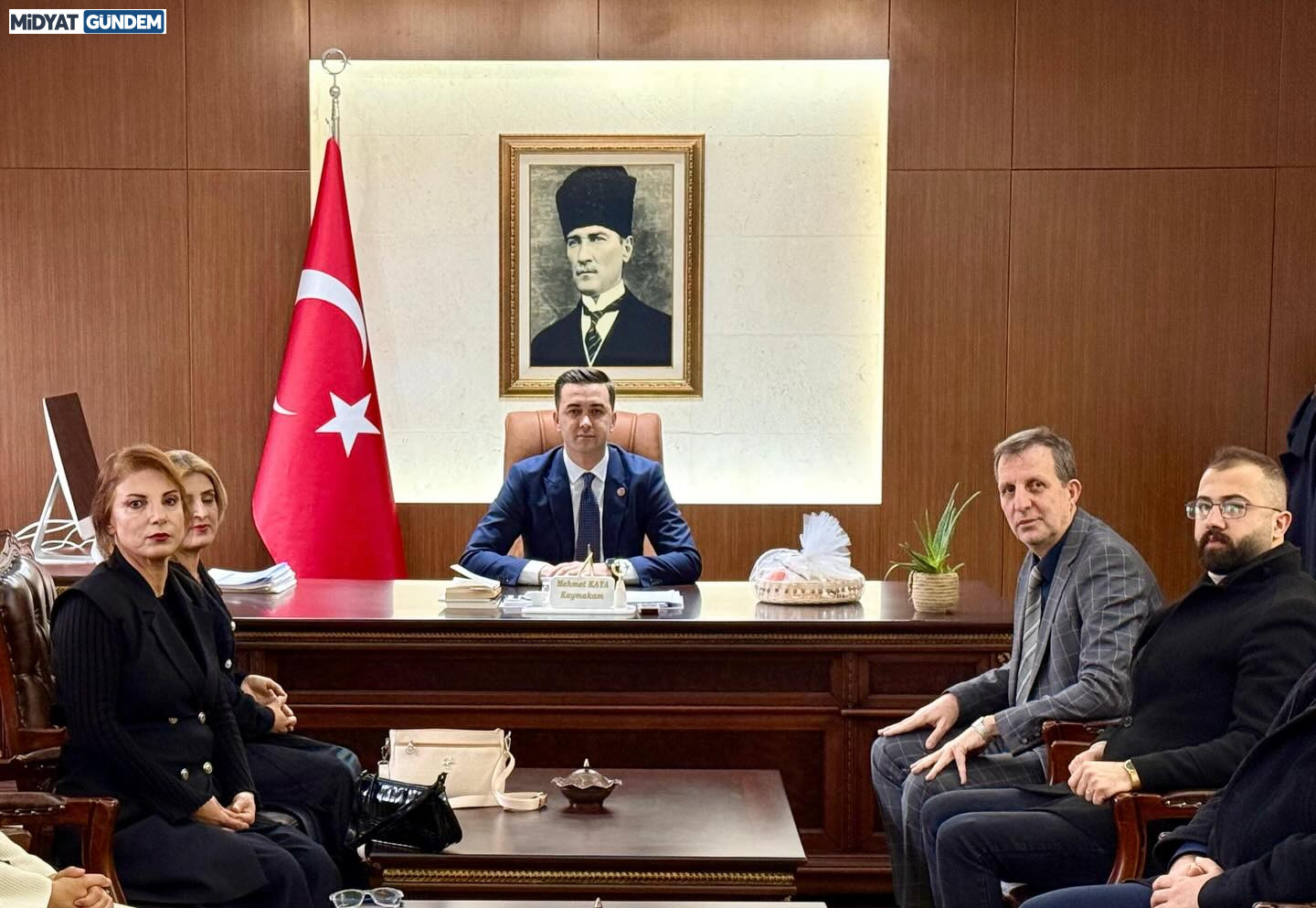 Kaymakam Kaya’dan 10 Ocak İdareciler Günü Kabulü (1)