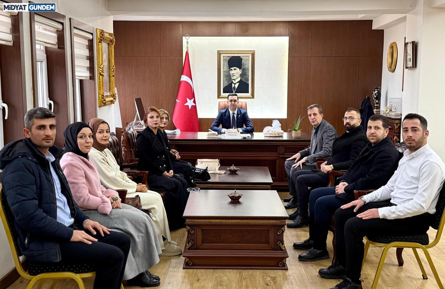 Kaymakam Kaya’dan 10 Ocak İdareciler Günü Kabulü (2)