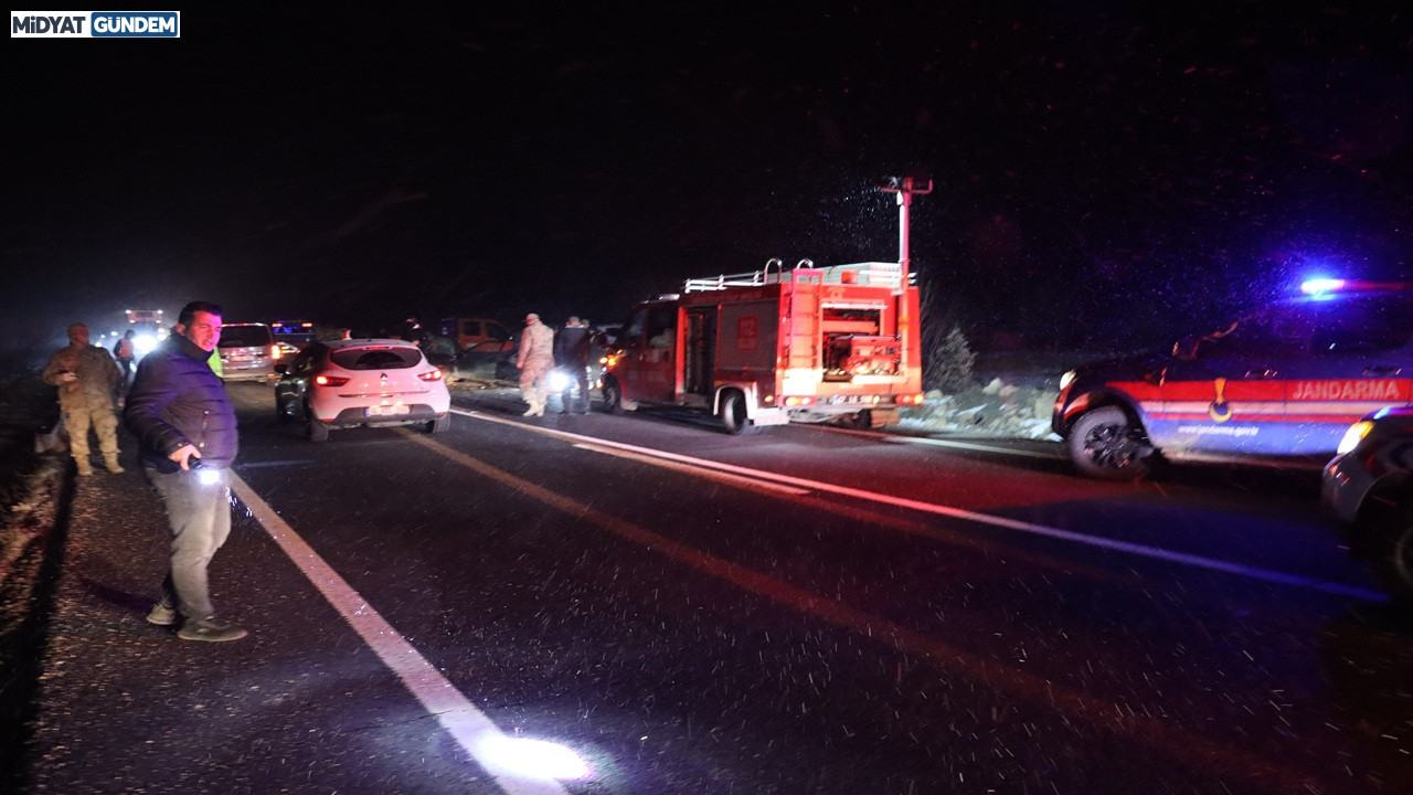 Midyat'ta Feci Kaza 3 Ölü 2 Yaralı
