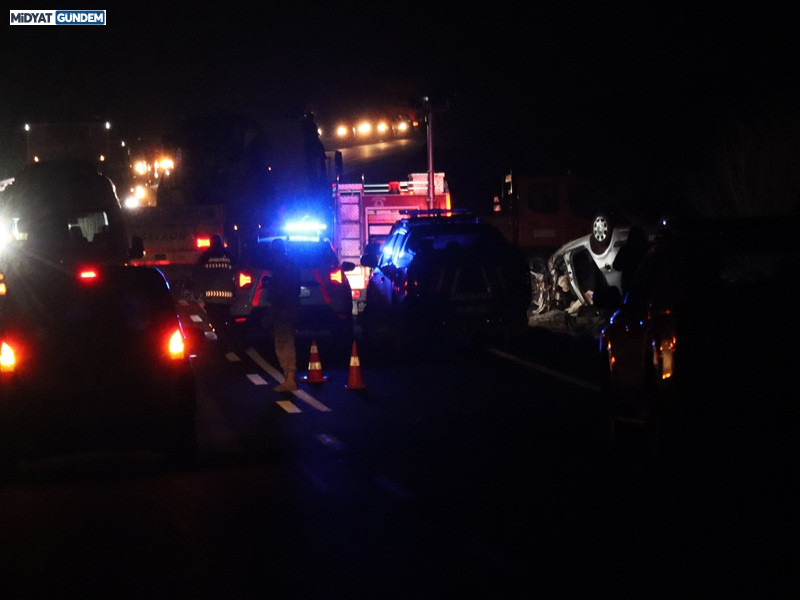 Midyat'ta Feci Kaza 3 Ölü 2 Yaralı1