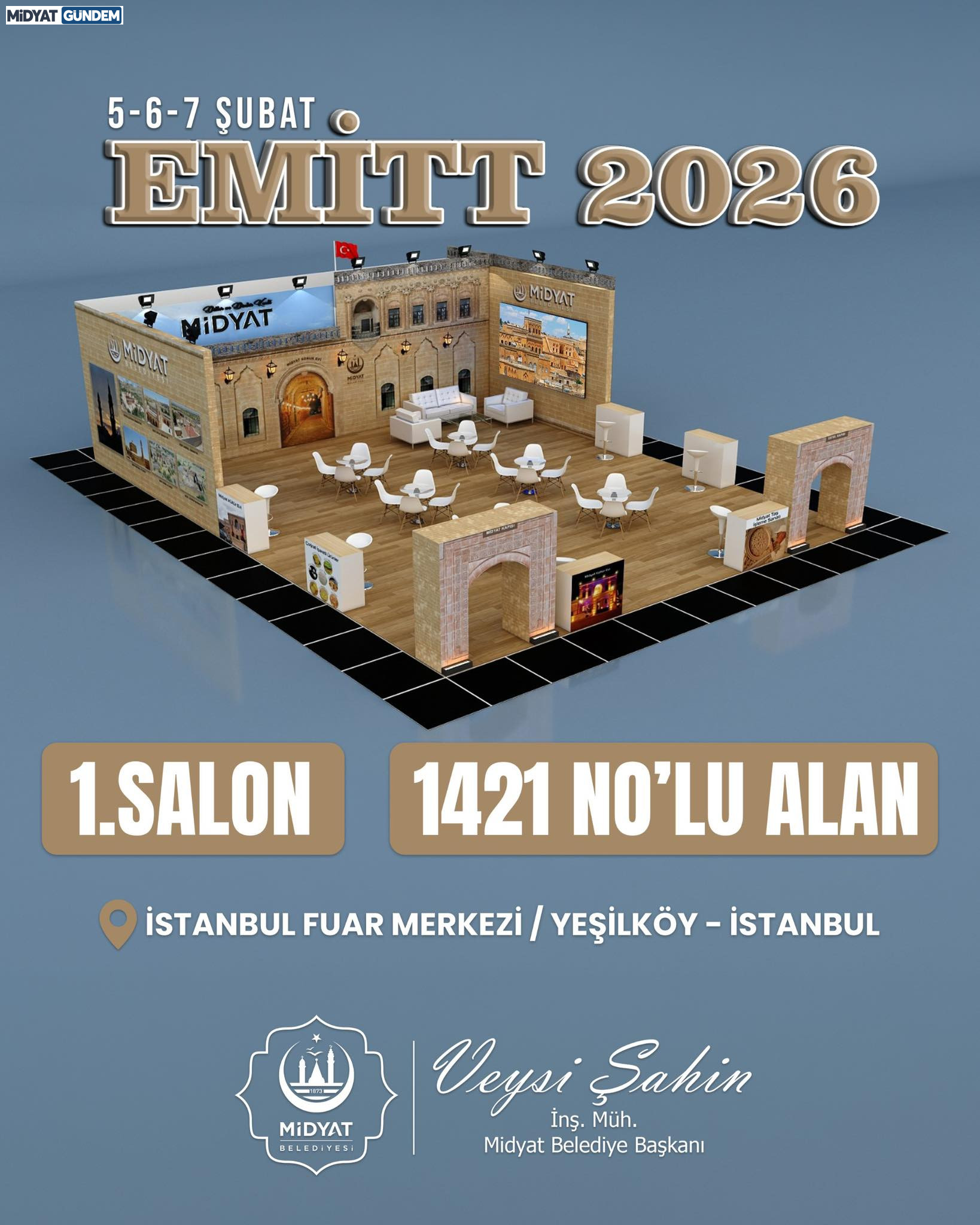 Midyat, EMITT 2026’da
