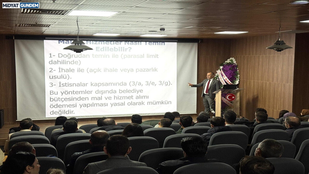 Midyat Belediyesi’nde Hizmet Çıtası Yükseliyor: Personele Kapsamlı Eğitim