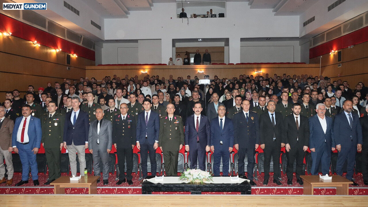 Mi̇dyat’ta 18 Mart Çanakkale Zaferi̇’ni̇n 111. Yili Anildi