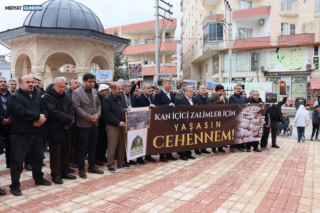 Midyat’ta Abd Ve İsrail’in İran’a Yönelik Saldırıları Protesto Edildi1