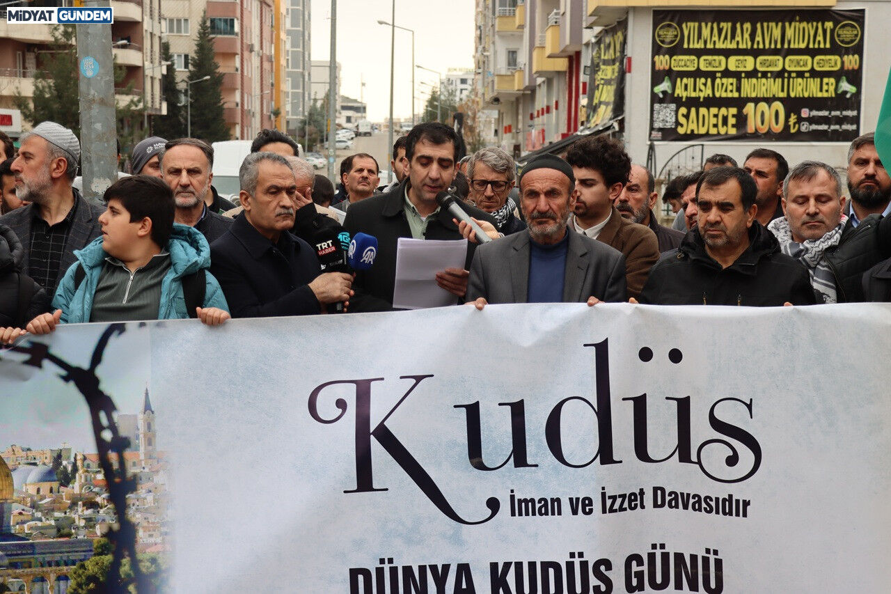 Midyat’ta Dünya Kudüs Günü İçin Basın Açıklaması Yapıldı Httpsyoutu (2)-1