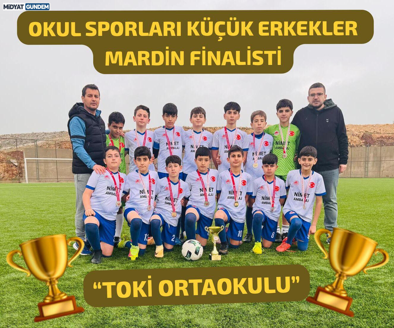 Midyat’ta Toki̇ Ortaokulu’ndan Gururlandıran Başarı! (4)