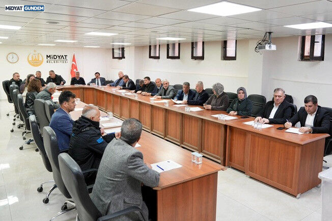 Midyat Meclisi'nde Nisan Mesaisi (4)