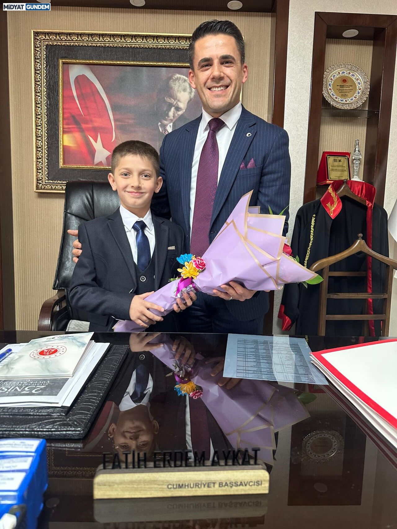 Midyat’ta Geleceğin Başsavcısı Koltuğu Devraldı (1)