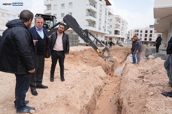 Midyat’ta Rekor Yağış Devletin Tüm Birimleri Sahada! (2)