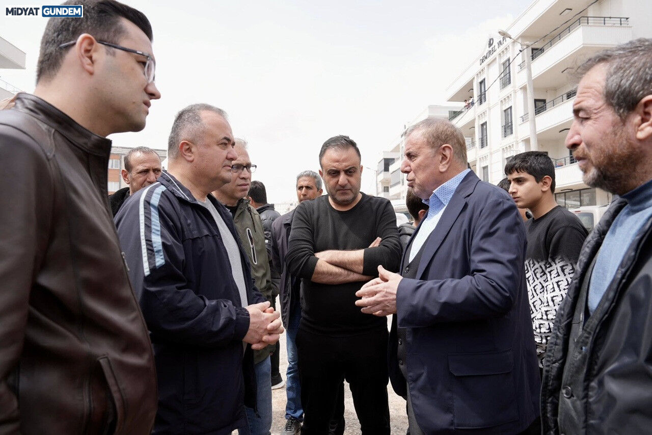 Midyat’ta Rekor Yağış Devletin Tüm Birimleri Sahada! (4)