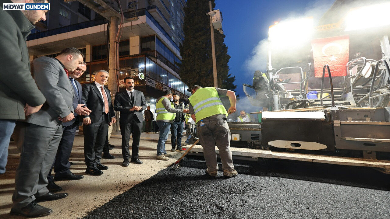 Vali Akkoyun Mardin’in Yolları Modern Standartlara Kavuşuyor