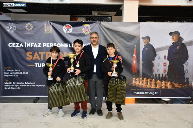 Mardin’de Ceza İnfaz Personeli Günü’ne Özel Satranç Turnuvası (8)