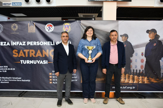 Mardin’de Ceza İnfaz Personeli Günü’ne Özel Satranç Turnuvası (9)