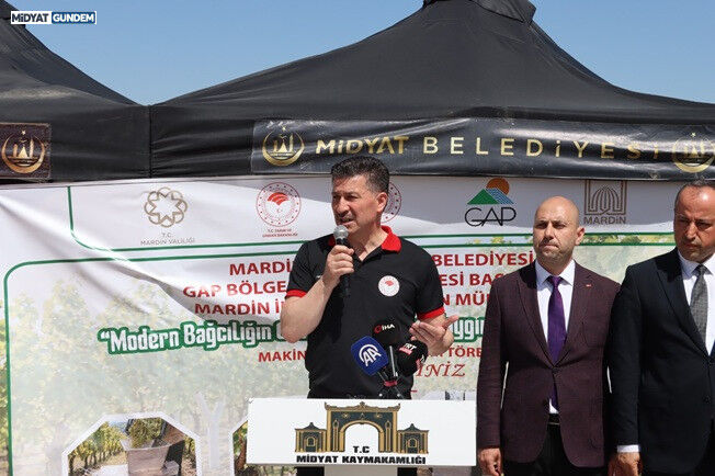 Mardin’de Çiftçilere Modern Bağcılık Desteği (1)