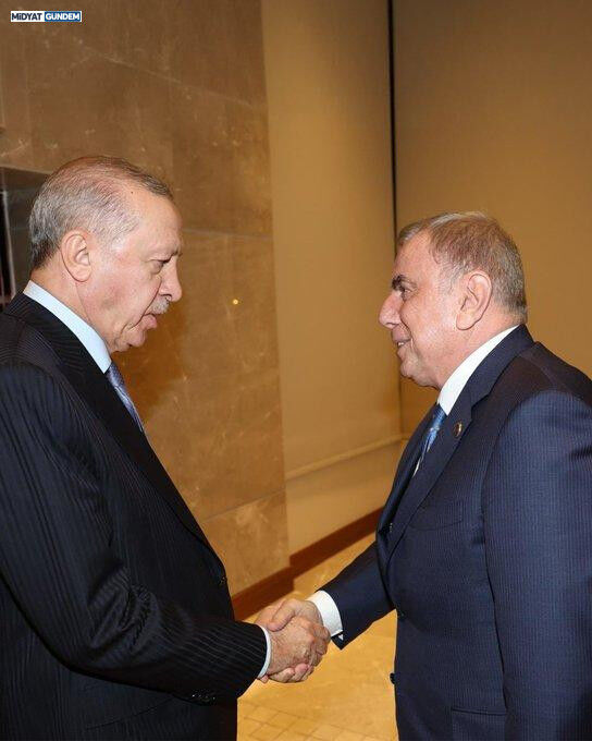 Midyat Belediye Başkanı Veysi Şahin Recep Tayyip Erdoğan